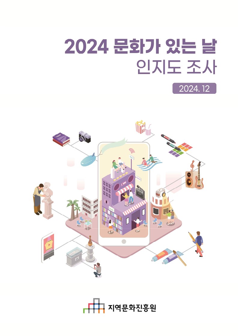 2024 문화가 있는 날 인지도 조사 표지